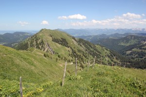 Aussicht Berge Hochgrat
