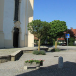 Vorhof Wallfahrtskirche Steinhausen