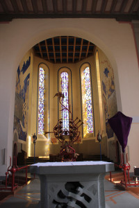 Chorraum Kirche Tettnang