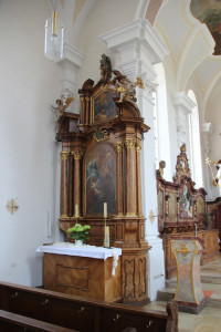 Kirche Unlingen Seitenaltar