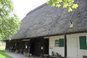 Strohdach Museumsdorf Kuernbach