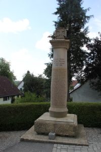 Denkmal erster Weltkrieg Michelwinnaden