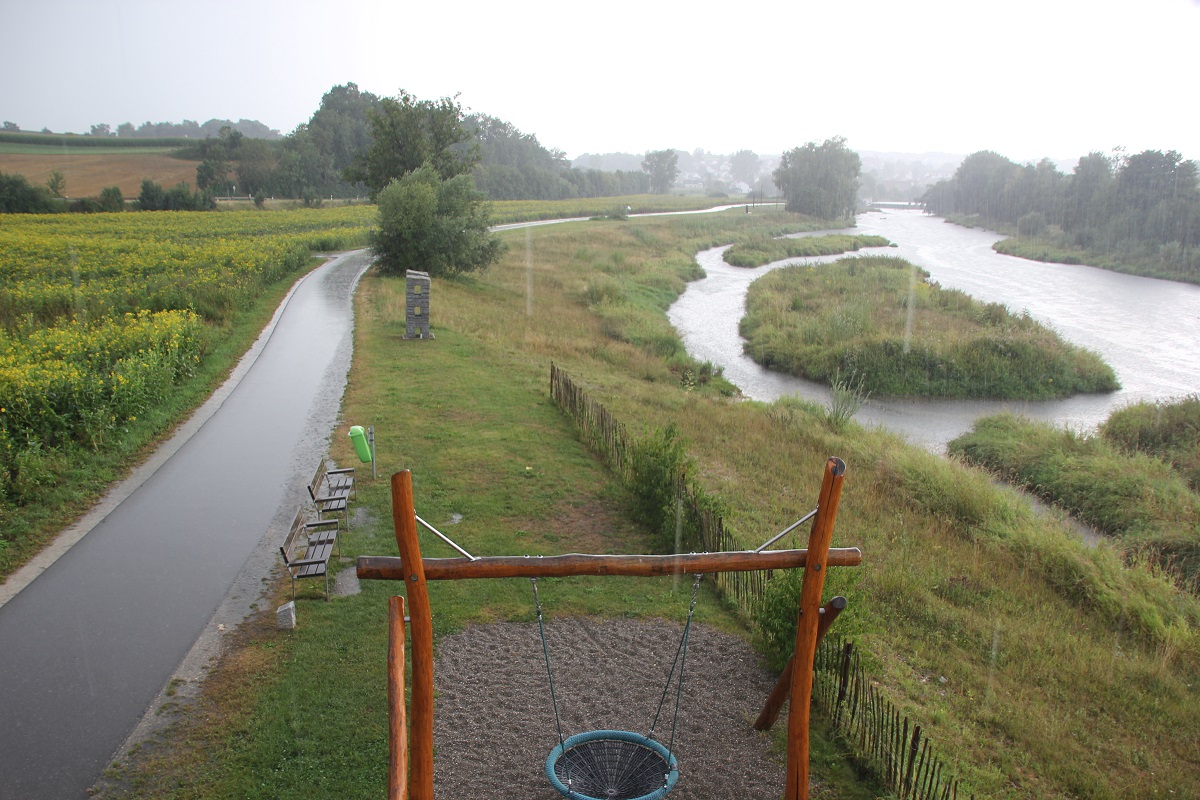 Renaturierung der Donau bei Sigmaringen