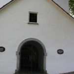 Eingang zur Oelbergkapelle Isny im Allgaeu