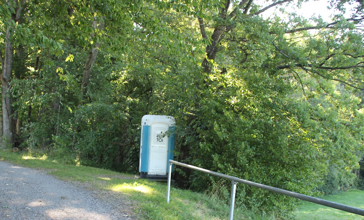 Stockweiher Wolfegg Toilette